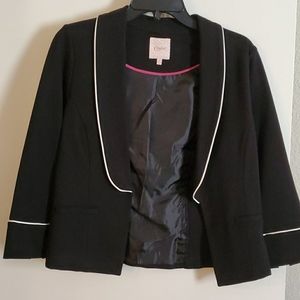 Candies Sz M Black Blazer
